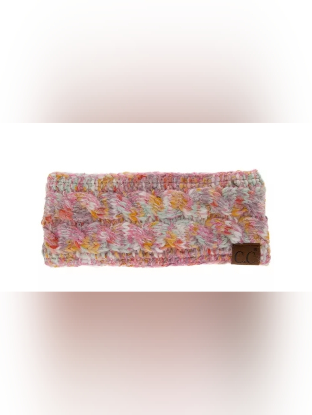 C.C Woven Braided Headwrap-Multi-color Rose- NWT